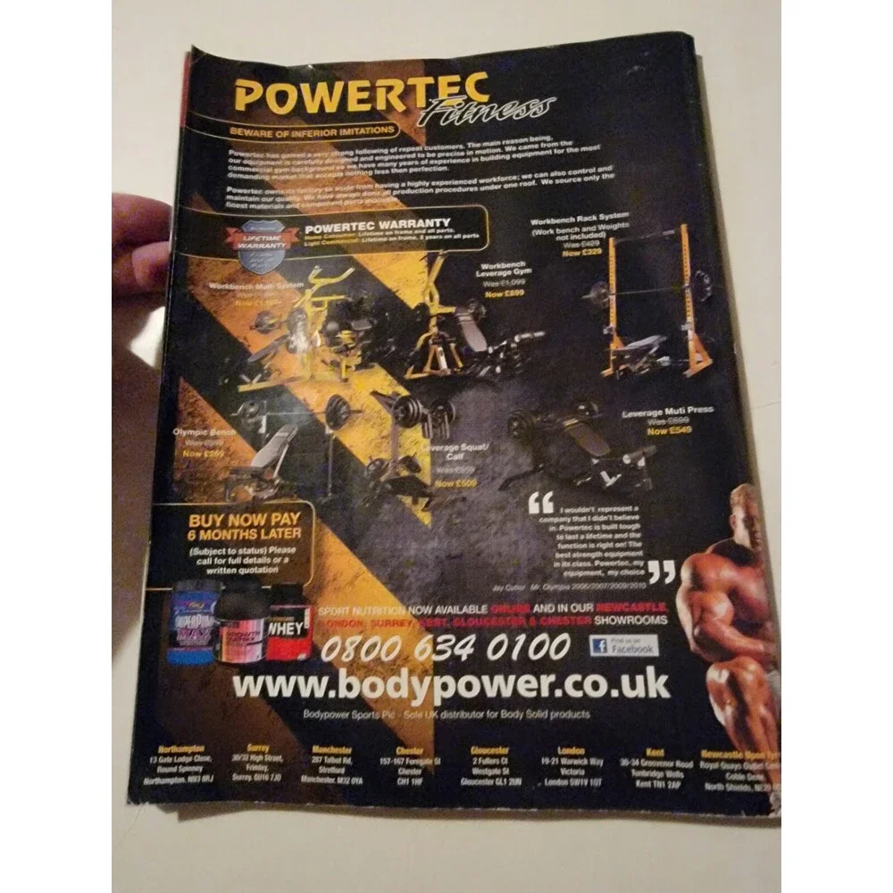 JAN 2012 FLEX body building magazine JAY CUTLER - FRAN MCGRATH